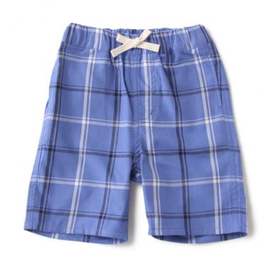 マドラスチェックハーフパンツ