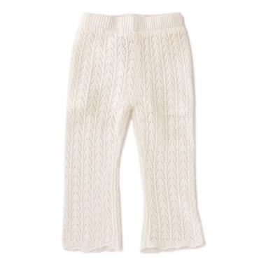 レース編みパンツ