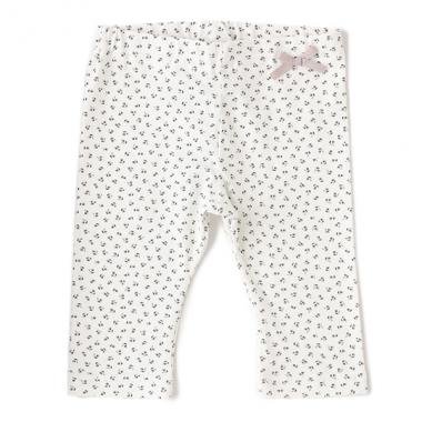 リボンつき7分丈レギンス