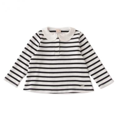 丸衿つきTシャツ