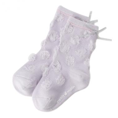 ドットリボンソックス