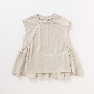 パネルギャザーTシャツ