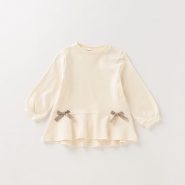 ロングペプラムTシャツ