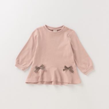 ロングペプラムTシャツ