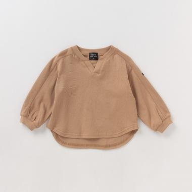 オーガニックコットン VネックサマールTシャツ