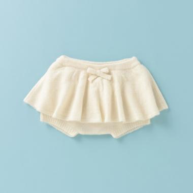 リボンつきニットパンツ