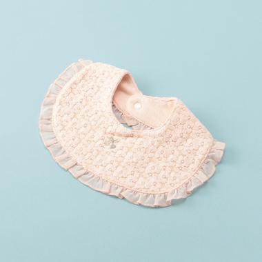 レースフリルフラワー柄サークルスタイ