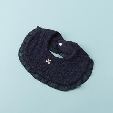 レースフリルフラワー柄サークルスタイ