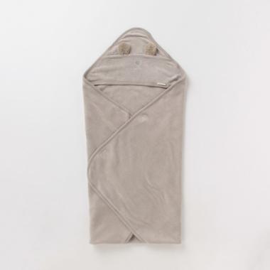 耳つきアニマルおくるみ