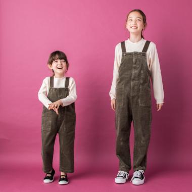 コーデュロイサロペット