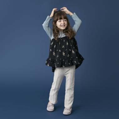 コーデュロイバックスリットフレアパンツ