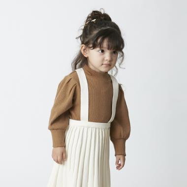 オーガニックコットン ハイネックプルオーバー