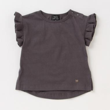 オーガビッツ 袖タックフリルTシャツ