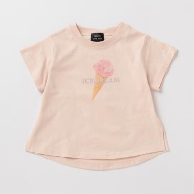 オーガニックコットン モチーフプリントTシャツ