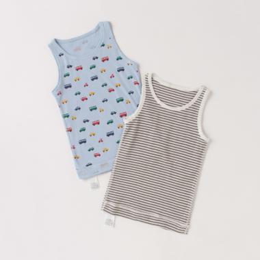 オーガニックコットン タンクトップ2枚セット