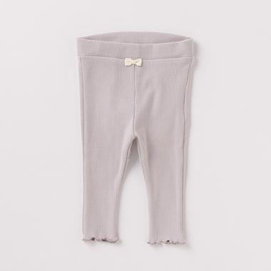 オーガニックコットン テレコメロウレギンス