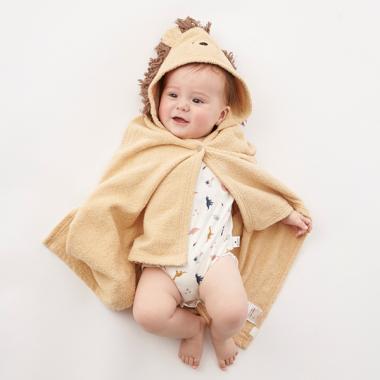 抗菌防臭 BABYアニマルバスポンチョ