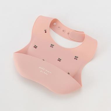 お食事総柄シリコンビブ