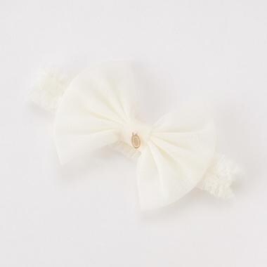 チュールリボンヘアバンド