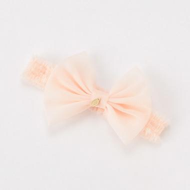 チュールリボンヘアバンド