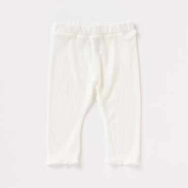 透かし柄レギンス