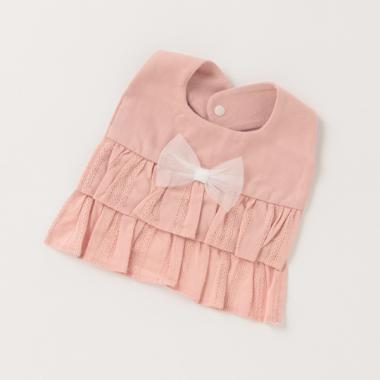 リボンつき2段フリルスタイ