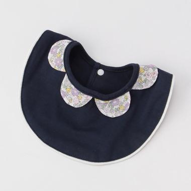 オーガニックコットン スカラップ衿スタイ