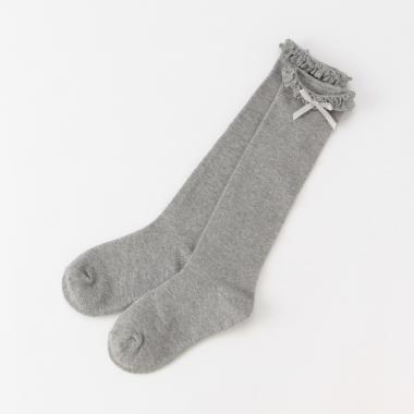 リボンつきハイソックス