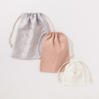 GIRLS巾着3点セット