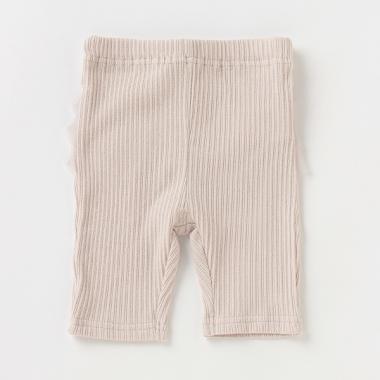 【接触冷感】 5分丈バックフリルレギンス