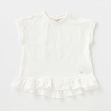 AラインフリルTシャツ