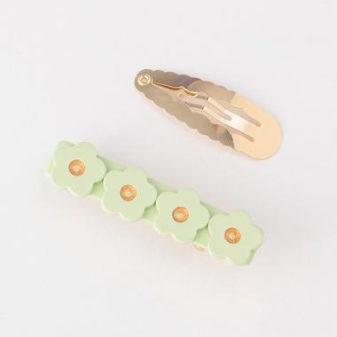 お花・ヘアクリップセット