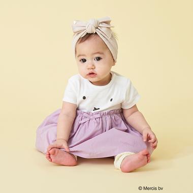 【ミッフィー】 スカートつきロンパース