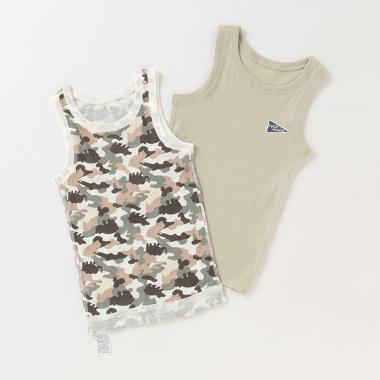 【オーガニック】2Pノースリーブ肌着