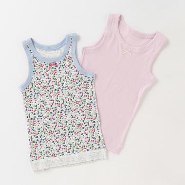 【オーガニック】2Pノースリーブ肌着