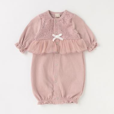 【オーガニック】花チュール2WAYオール