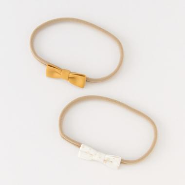 ミニリボンヘアバンド2P