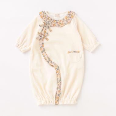 【抗菌防臭】肌着つきベロア2WAYオール