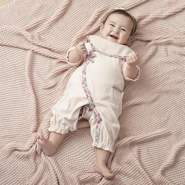 【抗菌防臭】肌着つきベロア2WAYオール