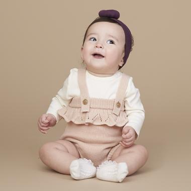 【抗菌防臭】フリルサロペット