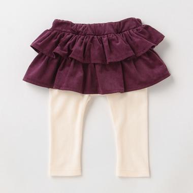 【抗菌防臭】レギつきティアードスカート