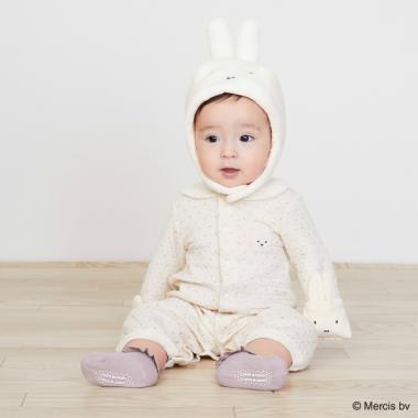 【ミッフィー】抗菌キルト2WAYオール