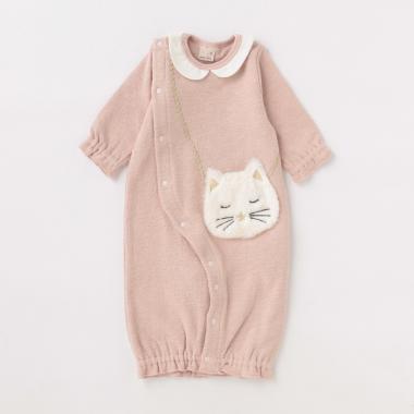 ねこポシェット2WAYオール