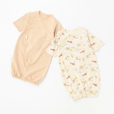 【弱酸性】7分袖2WAYオール