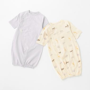 【弱酸性】7分袖2WAYオール