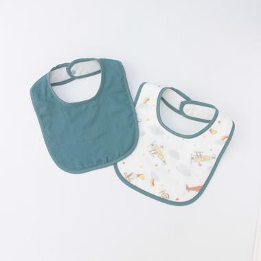 【オーガニック】ガーゼスタイ2Pセット