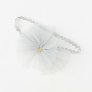 チュールリボンヘアバンド