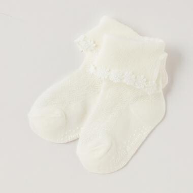 花レースソックス