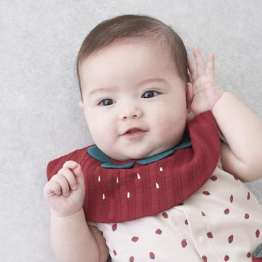 【防水】いちごスタイ