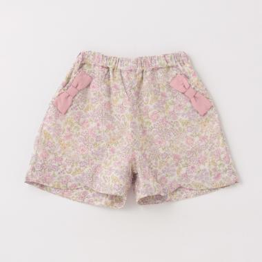 【リンク】ポケットリボンショートパンツ(キッズサイズ)